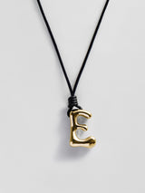 BaubleBar E - 
    Custom letter necklace
  
