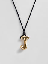 BaubleBar J - 
    Custom letter necklace
  
