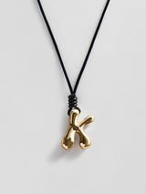 BaubleBar K - 
    Custom letter necklace
  
