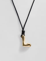 BaubleBar L - 
    Custom letter necklace
  
