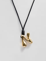 BaubleBar N - 
    Custom letter necklace
  
