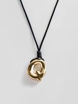 BaubleBar Q - 
    Custom letter necklace
  
