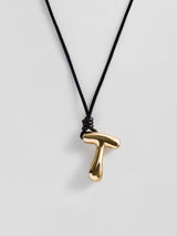 BaubleBar T - 
    Custom letter necklace
  

