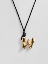 BaubleBar W - 
    Custom letter necklace
  
