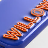 Fine Line Custom iPhone Case - Cobalt Blue/Orange