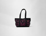 BaubleBar Small - 
    Personalized canvas tote bag with custom embroidered initials 
  
