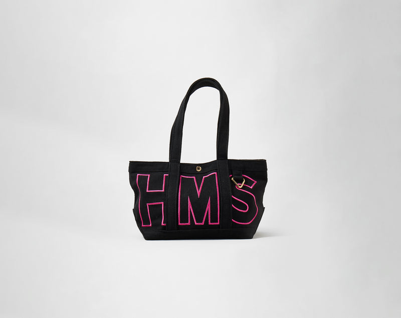 BaubleBar Small - 
    Personalized canvas tote bag with custom embroidered initials 
  
