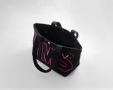 BaubleBar Small - 
    Personalized canvas tote bag with custom embroidered initials 
  
