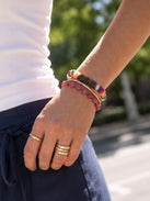 Wear Everywhere Waterproof Custom Bracelet - Multi/Tortoiseshell