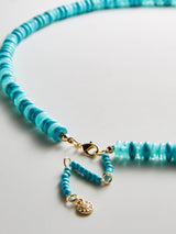 BaubleBar June Semi-Precious Beaded Necklace - Turquoise - 
    Blue necklace for stacking 
  

