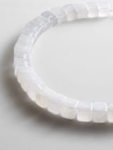 BaubleBar Jess Square Beaded Necklace - White Quartz - 
    Ends Friday: Enjoy 20% Off 
  
