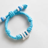 Team Knotty Varsity Custom Bracelet - Argentina Double Digit