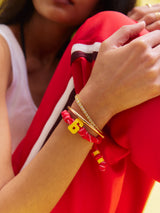 BaubleBar Team Knotty Varsity Custom Bracelet - Spain Double Digit - 
    Custom waterproof bracelet 
  
