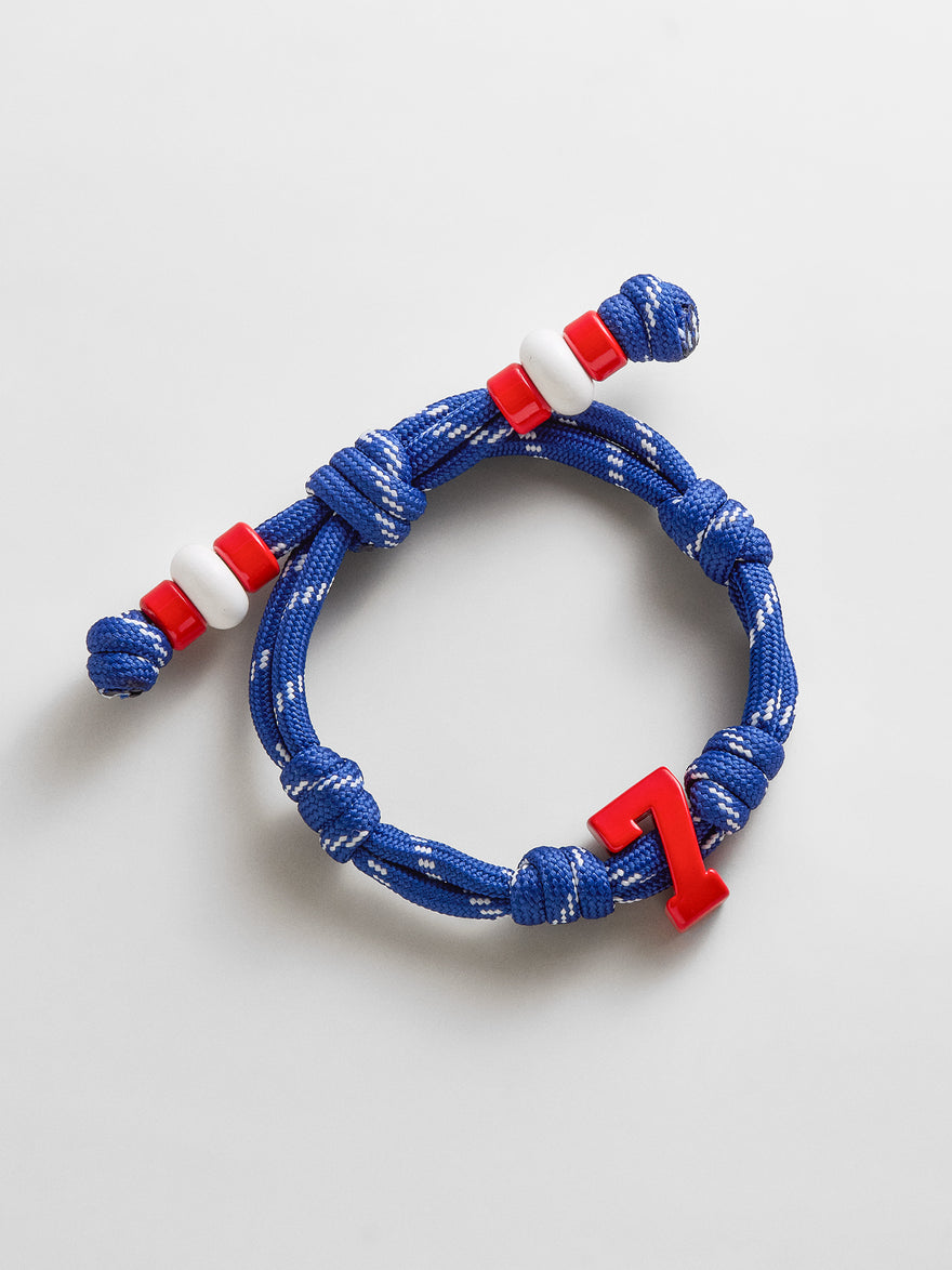 Team Knotty Varsity Custom Bracelet - France Single Digit