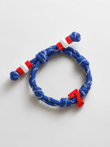 BaubleBar Team Knotty Varsity Custom Bracelet - France Single Digit - 
    Custom waterproof bracelet 
  
