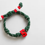 Team Knotty Varsity Custom Bracelet - Mexico Single Digit