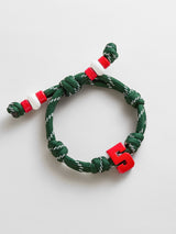 BaubleBar Team Knotty Varsity Custom Bracelet - Mexico Single Digit - 
    Custom waterproof bracelet 
  
