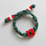 Team Knotty Varsity Custom Bracelet - Mexico Double Digit