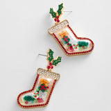 For The Nice List Stocking Earrings