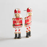 Marching On Nutcracker Earrings