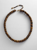 BaubleBar Joyce Semi-Precious Beaded Necklace - Tiger's Eye - 
    Beaded necklace for stacking 
  
