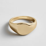 Penelope Signet Ring - Gold