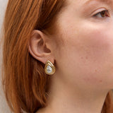 Cassie Gold Stud Earrings