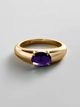 BaubleBar Amethyst - 
    Personalized crystal ring
  
