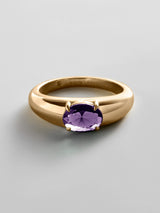 BaubleBar Light Amethyst - 
    Personalized crystal ring
  
