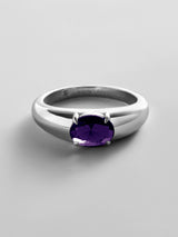 BaubleBar Amethyst - 
    Personalized crystal ring
  

