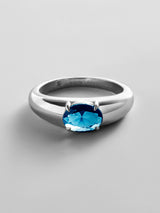 BaubleBar Blue Zircon - 
    Personalized crystal ring
  

