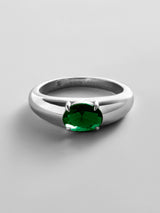 BaubleBar Emerald - 
    Personalized crystal ring
  
