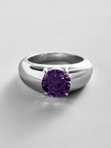 BaubleBar Amethyst - 
    Personalized crystal ring
  
