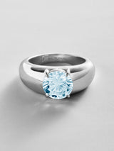 BaubleBar Aquamarine - 
    Personalized crystal ring
  
