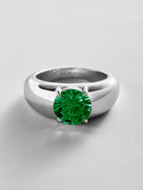 BaubleBar Emerald - 
    Personalized crystal ring
  
