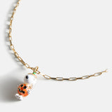 Peanuts Snoopy Halloween Pendant Necklace