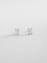 BaubleBar 14K Gold Plated Sterling Silver - 
    Crystal stud earrings 
  
