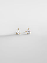 BaubleBar 14K Gold Plated Sterling Silver - 
    Crystal stud earrings 
  
