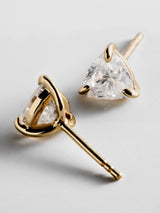 BaubleBar 14K Gold Plated Sterling Silver - 
    Crystal stud earrings 
  

