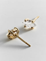 BaubleBar 14K Gold Plated Sterling Silver - 
    Crystal stud earrings 
  
