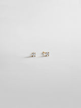 BaubleBar 14K Gold Plated Sterling Silver|
Small  - 
    Crystal stud earrings 
  
