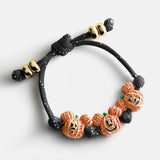 Disney Mickey Mouse Pumpkin Cord Bracelet - Orange