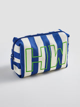 BaubleBar Striped Take It Away Custom Storage Pouch - Custom Harbor