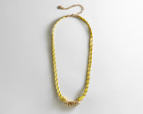 BaubleBar Bubble Letter Custom Paracord Necklace - Bright Yellow - 
    Custom Name Necklace


  
