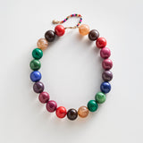 Jane Beaded Necklace - Dark Multi