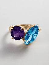 BaubleBar Amethyst|Blue Zircon