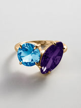 BaubleBar Blue Zircon|Amethyst