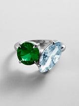 BaubleBar Emerald|Aquamarine