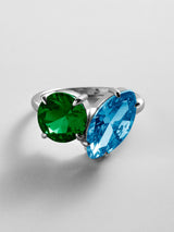 BaubleBar Emerald|Blue Zircon