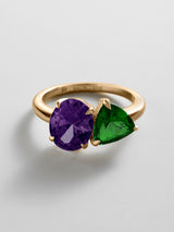 BaubleBar Amethyst|Emerald - 
     Personalized crystal ring
  
